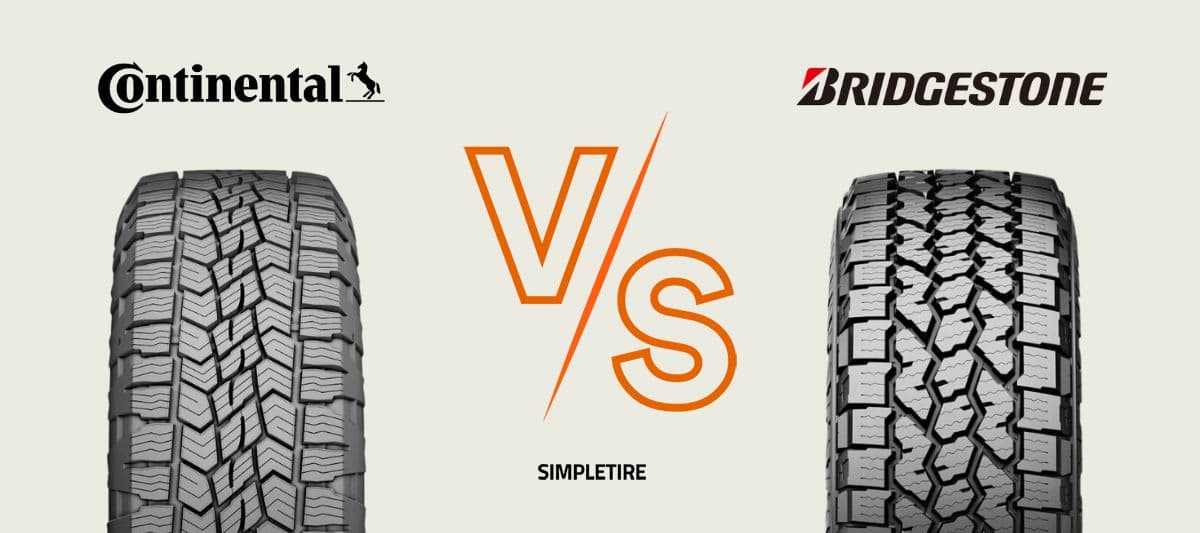 Continental TerrainContact A/T 2 vs Bridgestone Dueler A/T Ascent tires