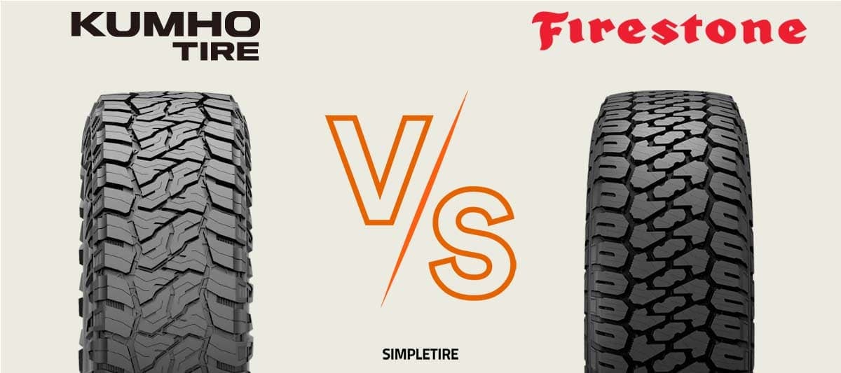 Kumho Road Venture RT51 vs Firestone Destination X/T tires