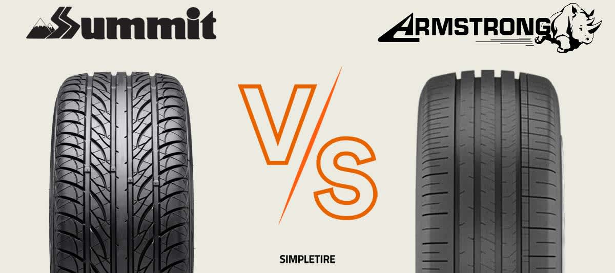 Summit Ultramax HP A/S vs Armstrong Blu-Trac HP tires