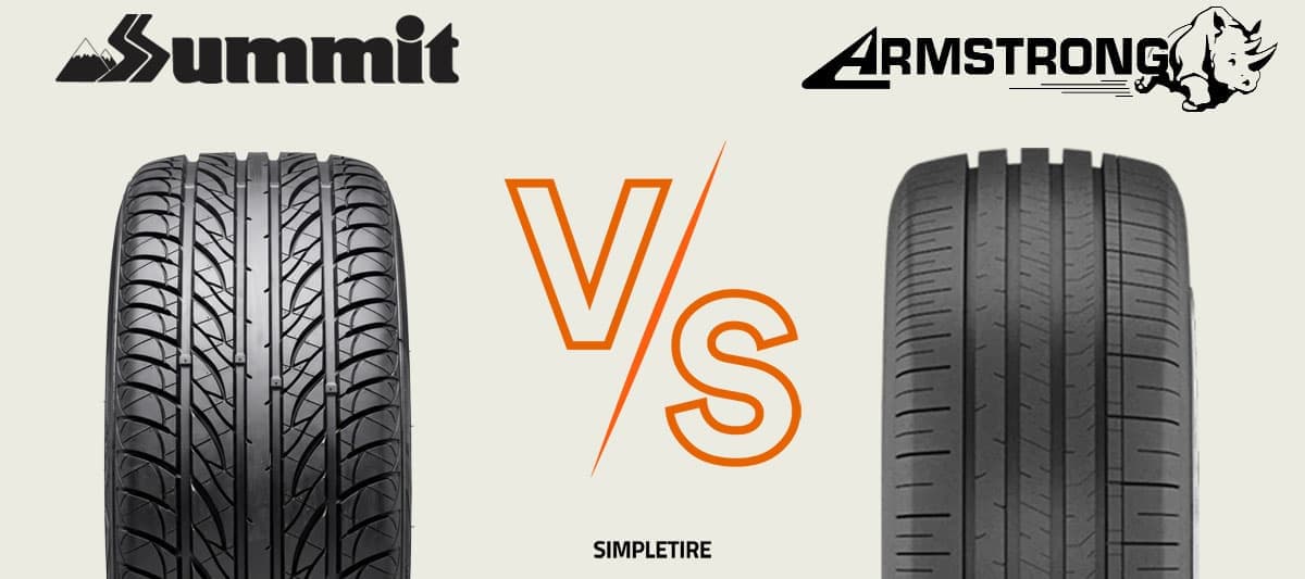 Summit Ultramax HP vs Armstrong Blu-Trac HP tires