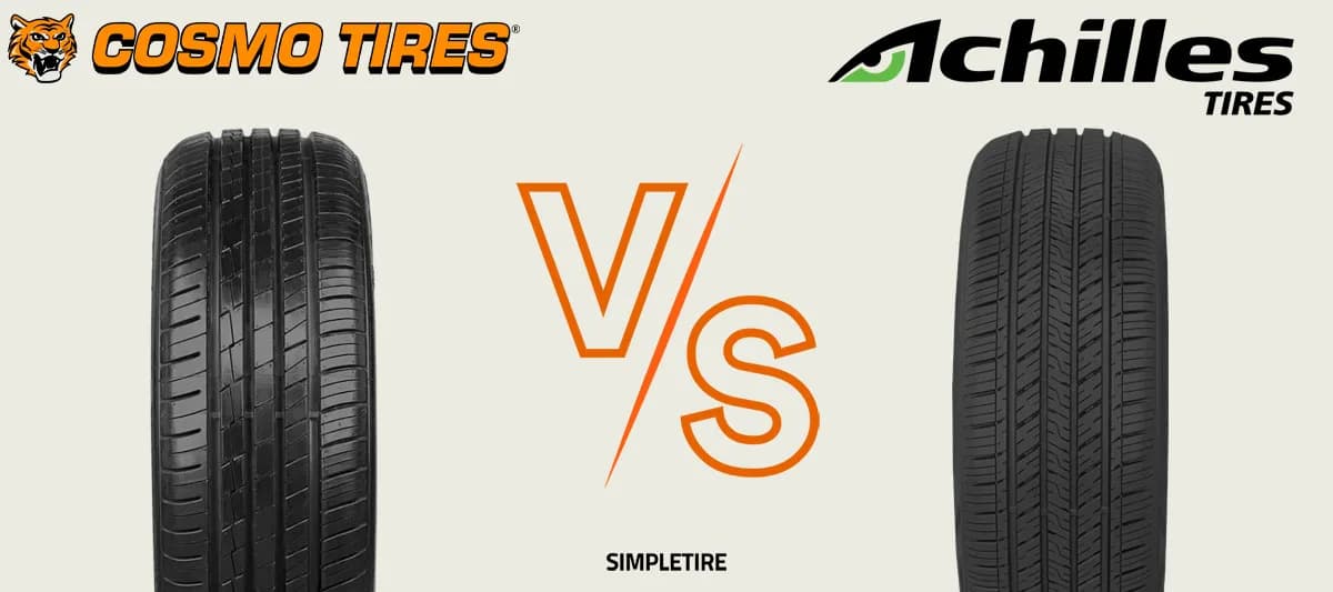Cosmo RC-17 vs Achilles Touring Sport AS tires