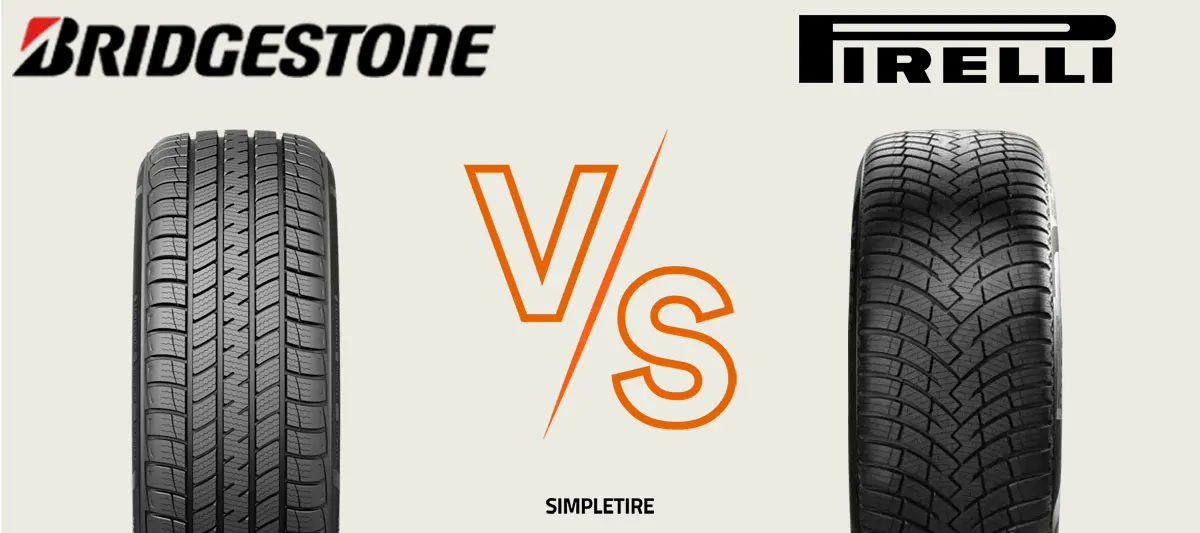 Bridgestone UltraWeather vs Pirelli Scorpion WeatherActive tires